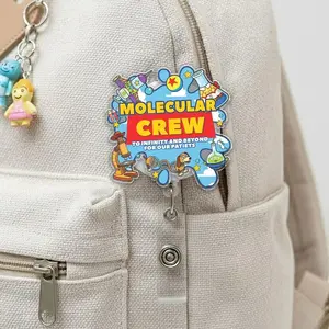 Lab Story Lab Week 2026 Badge Reel, Nurse & Lab Tech Retractable ID Holder, Infinity Patients J2X