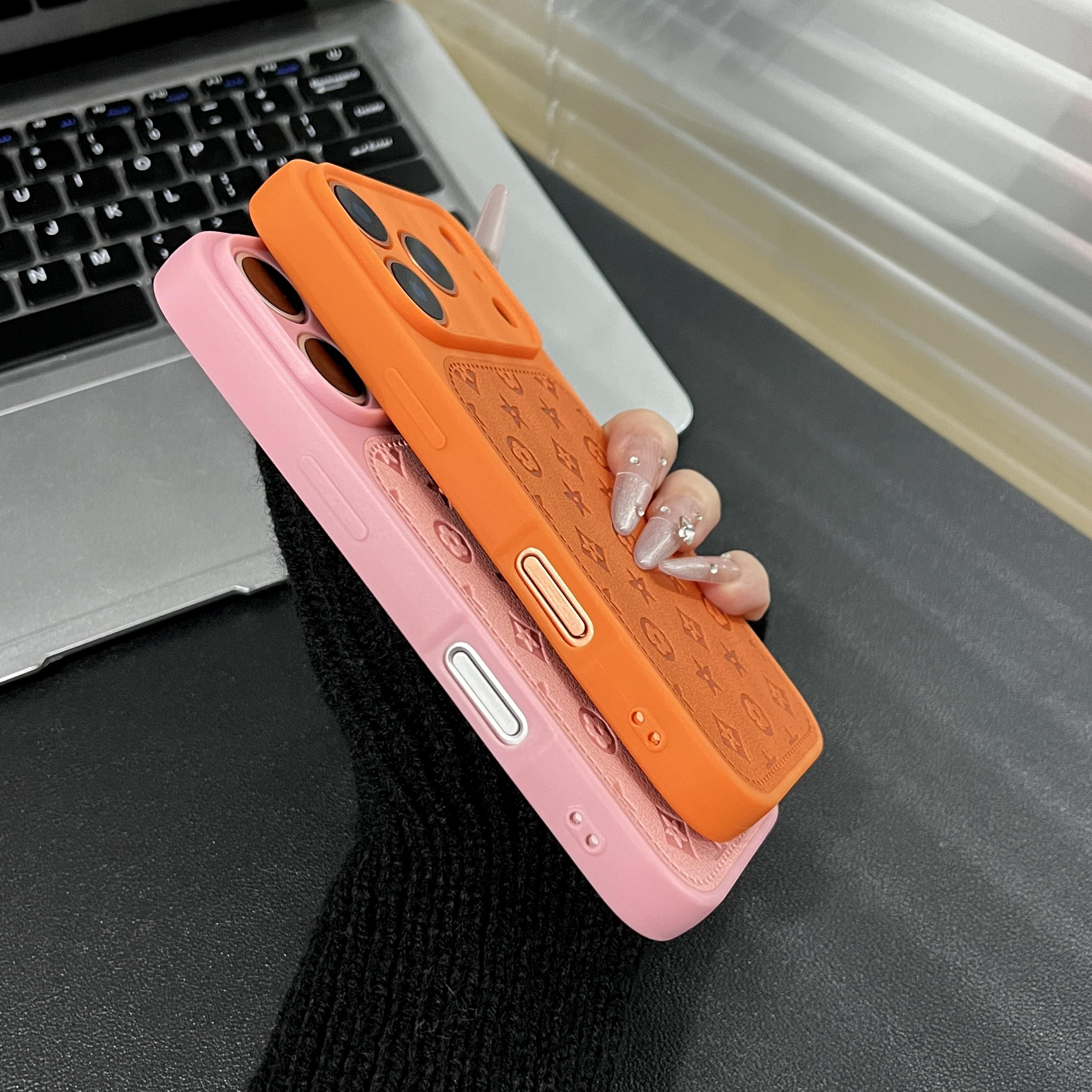 Suitable for iPhone 17, 16, 15, 14, 13 Pro Max, Viral high-endleather pattern phone case,leather phone caseforbothboys and girls.17 promax case/16 pluscase/15promaxcase