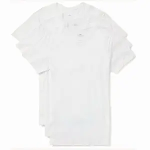 Men's 3-Pack Slim Fit Crewneck T-Shirts Soft Breathable Essentials for Daily Wear Trending Streetwear Layers for Summer & Fall Must-Have Basics You'll Wear on Repeat Tees White