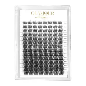 RoyalGlam Lash | Luxurious 112pcs Lash Cluster C Curl 8-14mm 14Rows Natural Look| Thickness 0.07mm 30D-40D Mixed Length