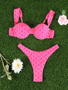 2025 Ada Pink Please Bikini Set