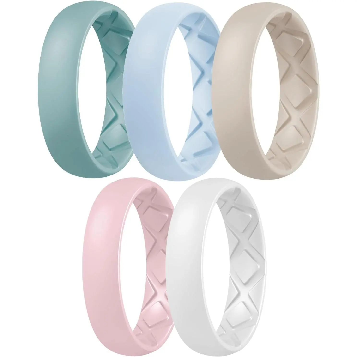 B1-Light Green, Arctic Ice, Beige, Pink Sand, Whit