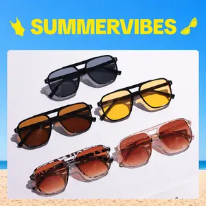 New Horizons 5 Pairs Unisex Vintage Trendy Aviator Frames Sunglasses, Retro Outdoor Sports Sunglasses, Modern Fashionable Sunglasses for Men & Women for Everyday Use,Summer sunglasses,SummerVibes,plebesummer glasses,#SummerVibes fathersdaygiftideas