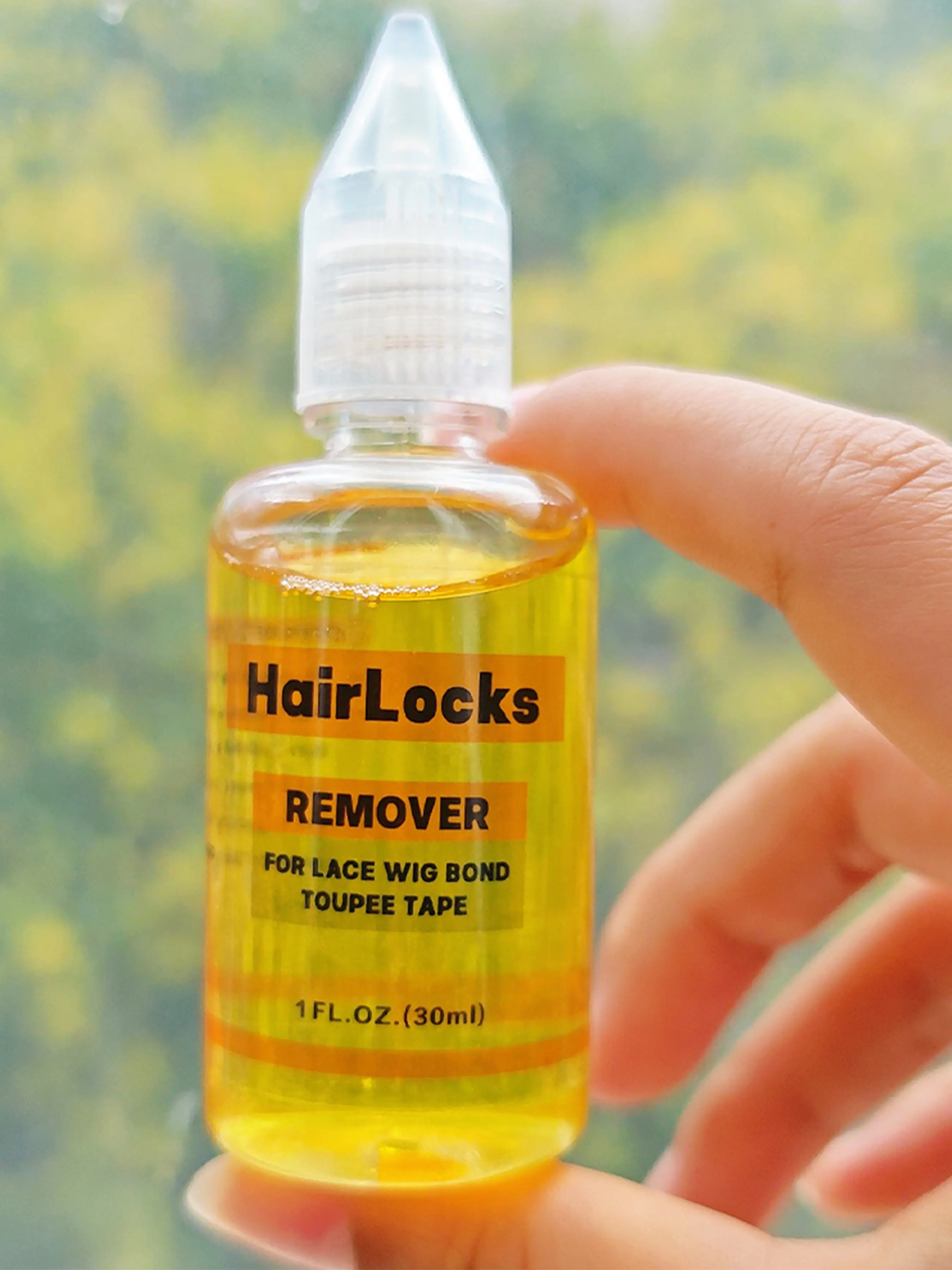 30ML Lace Wig Glue Remover Liquid, Transparent Wig Glue Dissolver, Essential Hair Accessory Cleaner, All-Season Use