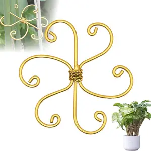 Plant stem support kit, reusable plastic climbing plant support frame, frame-type plant support device suitable for indoor plants, upgraded reusable plant fixator, indoor plant accessories