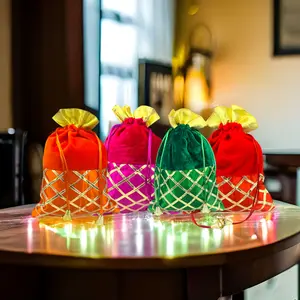 Timeless Velvet Potli Bags | Handmade, Elegant Eid & Diwali Gifts | Wedding Favors, Christmas, Housewarming Organizer | Celebrate Traditions ❤️