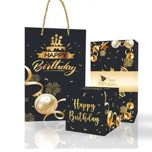 Birthday Surprise Envelope Lucky Bounce Box Creative Gift DIY Handmade Jumping Box Packaging Material Kit (6 Boxes + 1 Bag) Gift Box Set