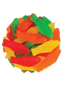 Swedish Fish Assorted Gummy Candy | 16 oz (1 LB) Bag of Gummies | Bulk Candy