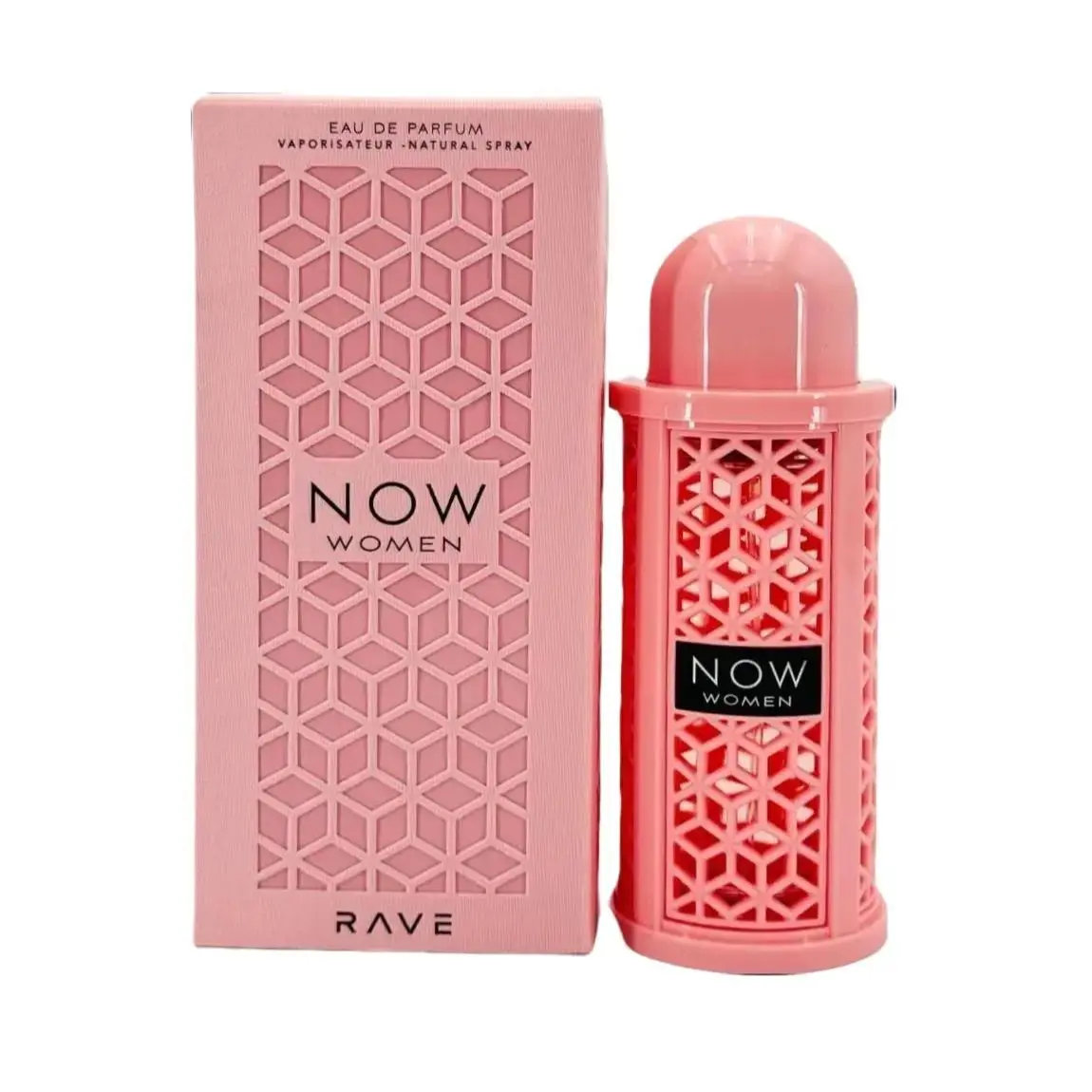 Lattafa Rave Now Women's Fragrance, Long-Lasting Eau de Parfum with Fruity, Citrus & Sweet Powdery Vanilla Notes, EDP Spray for Adults, 3.4 fl oz, Fragrance Product, Fruity Floral, Floral Fruity Woody