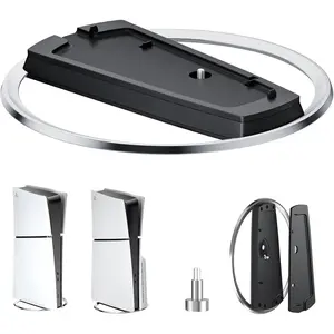 Vertical Stand for P5 PRO/ P5/P5 Slim Console Disc and Digital with Screw, Non-Slip Base, Minimalist Design, Easy to Install, Nice Look, P5 Base Accessories