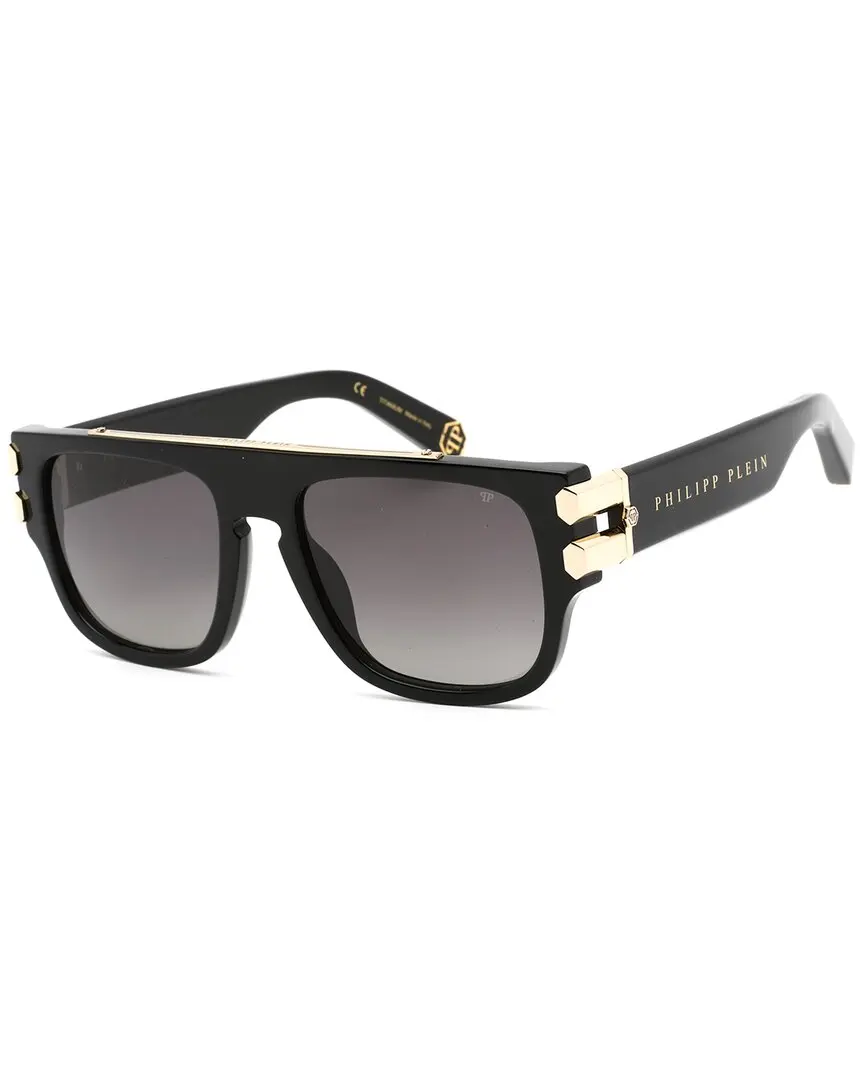 PHILIPP PLEIN Unisex Pure Pleasure 55mm Polarized Sunglasses
