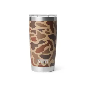 YETI Rambler 20 oz Tumbler Stainless Steel Vacuum Insulated with MagSlider Lid BPA-Free No Sweat Design Dishwasher Safe