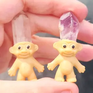 mini crystal troll doll