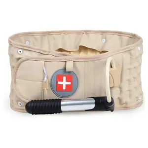 Decompression Back Belt - Size C (29-49 Inches) Lumbar Belt for Back Pain Relief - Waist Back Traction Device - Compression Orthopedic Back Brace Stretcher - Spine Posture Corrector