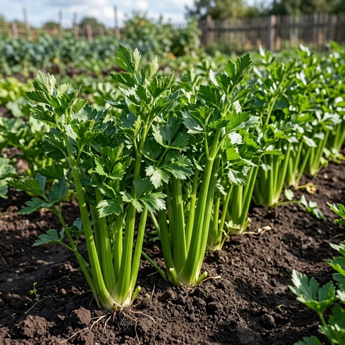 High Germination Celery Seeds Non-GMO Heirloom Vegetable Seeds for Home Garden Planting Fresh & Organic Celery Seed for Easy Cultivation & Rich Harvest