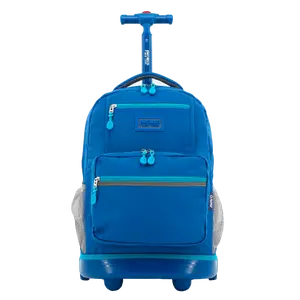 Sunlight Rolling Backpack (18 Inch) in Blue - Final Sale