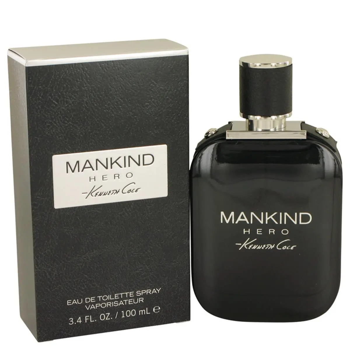 Kenneth Cole Mankind Hero Eau De Toilette Spray - Men's 3.4 fl oz Fragrance, Travel-Sized Airplane Bottle for Mensfashion, Includes Fragrances Perfumes Cologne