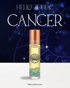 Hello Cancer Essential Oil Blend with Chamomile Jasmine Sandalwood for Emotional Support and Cycle Honor