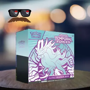Pokémon Temporal Forces Elite Trainer Box - Collectible Box Featuring Unique Design Elements