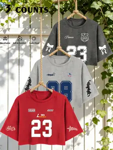 Women's New Arrival 3-Piece Set, Digital Print Design, Slim Fit Knitwear, Ideal for Daily Wear, Street Style Fashion