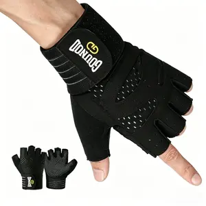 Unisex Gym gloves, breathable and wear-resistant, anti-callus，half-finger gloves for barbell, dumbbell, and equipment weightlifting training, gym strength training, sports gloves
