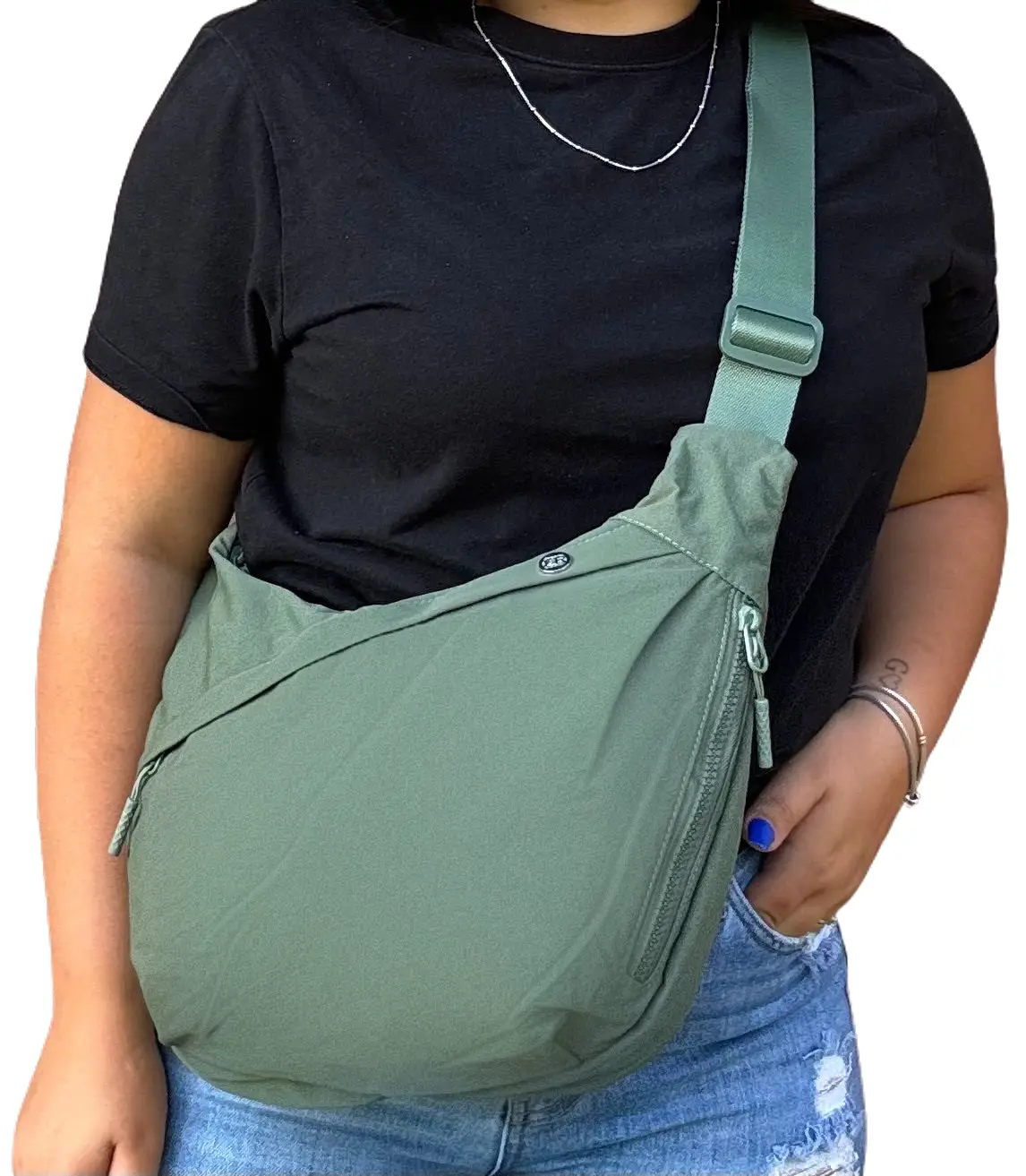 Hip Hugger Unisex Iris Bag - Adjustable Strap and Modern Design (#8082) By Iris & Rainbow