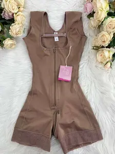 Montana Shapewear - Invisible High Compression Faja with Front Zipper for Women's Post-Surgery Comfort and Body Shaping in Triconet Material Womenswear