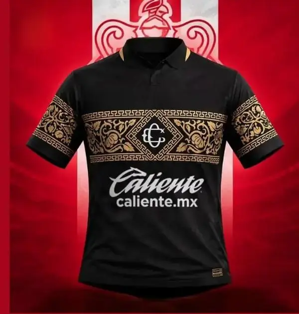 Chivas Guadalajara 2026/27 Third Kit Jersey - Full logo (Black/Gold) Chivas Guadalajara 2026/27 Third Kit Jersey - Full logo (Black/Gold)