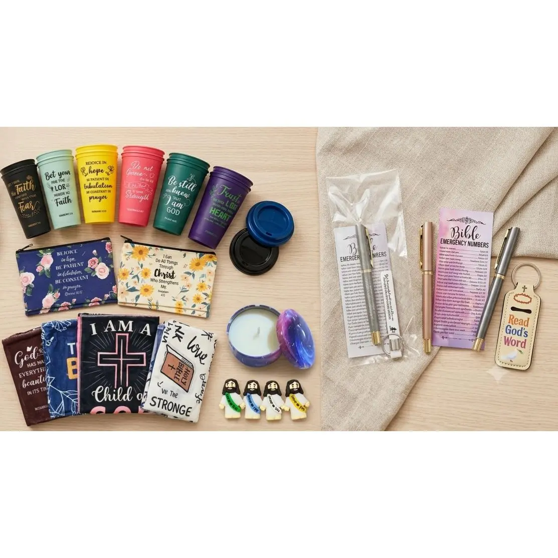 Faith-Based Large Mystery Box - 15+ Fashion Accessories, Costume Jewelry, Keychains & Small Gifts