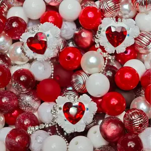 【D.P.C】Color Thems -  Acrylic DIY Beads Mix - 150ml 300ml 650ml Sizes for Bracelets Phone Charms Necklaces Hair Beads Bag Chains Earrings Rings Hair Ropes