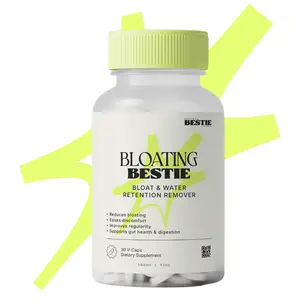 Bestie Bloating Bestie - 30 Vegan Capsules for Fast Bloat & Water Retention Support | Gut Health, Digestion & Detox | Third Party Lab Tested, Made in USA, Dietary Supplement - Healthcare