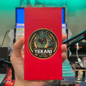 10x TEKANI TCG Sealed Red Envelope Sleeve - Perfect for Chinese New Year & Holding Trading Cards