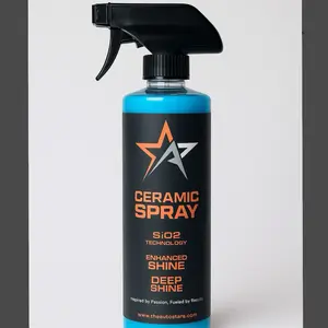 Auto Stars Ceramic Spray Wax - S102 Technology for Deep Shine & UV Protection - Quick Application, Long Lasting Car Care