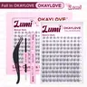 OKAYLOVE  Lumi  Lash Clusters Kit | Natural Babe Lash Look  Lash Extension Kit for DIY Eyelash at Home for Natural Makeup Girl Gifts #backtoschool #sohochic