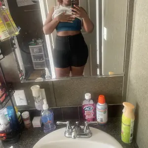 Women's Solid High Waist Sauna Shorts, Breathable Comfortable Tummy Control Hip Lift Sauna Shorts, Ladies Sportswear for Indoor Outdoor Wear, Waist Body Shaper