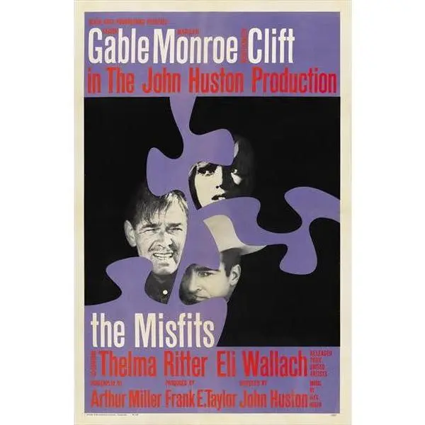 The Misfits Movie Poster Print (27 x 40)