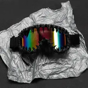 Punk Irregular Sunglasses - Windproof Ski Goggles for Men & Women Outdoor Sports Equipment