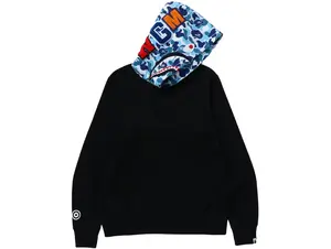 Bape ABC Camo Shark Pullover Hoodie Black