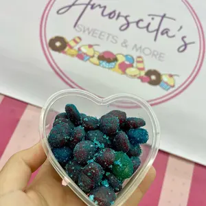 Sour Blue Raspberry Gummies