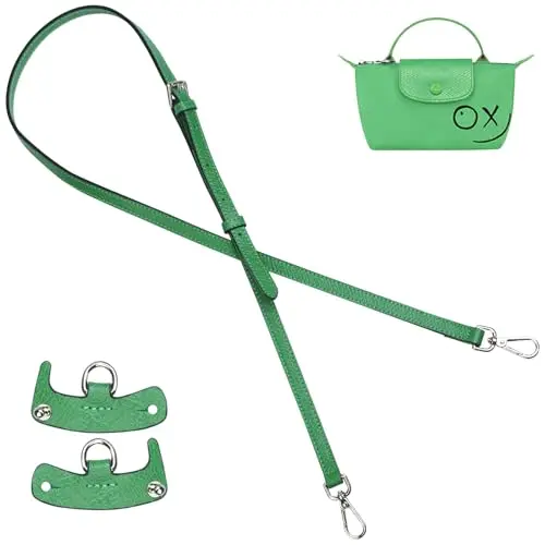 Jiesinlov Leather Bag Shoulder Strap Replacement Kit, Adjustable Crossbody Conversion Kit with Shoulder Strap Handle for Mini Pouch Jiesinlov Leather Bag Shoulder Strap Replacement Kit, Adjustable Crossbody Conversion Kit with Shoulder Strap Handle for Mini Pouch