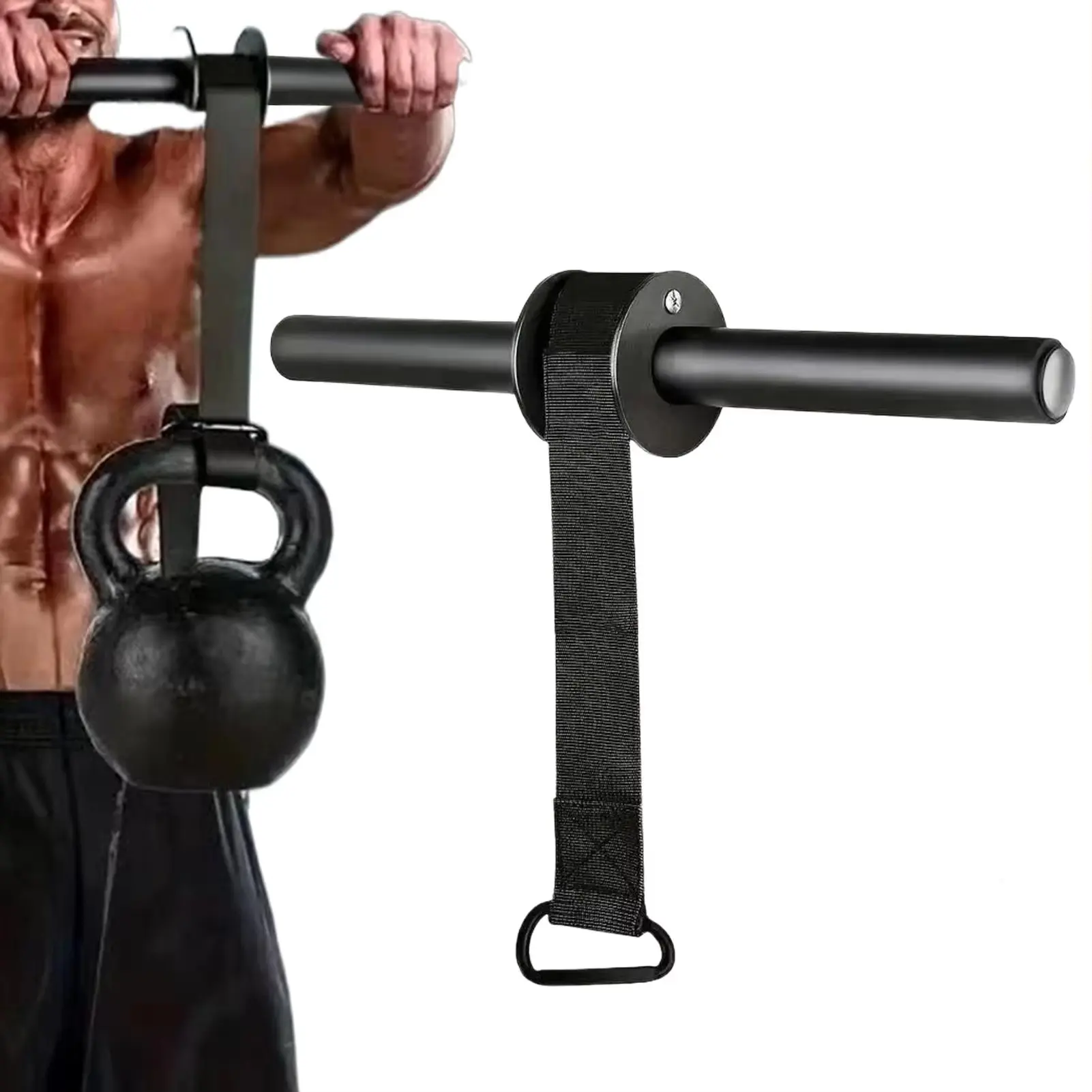 Forearm Wrist Strength Trainer Non slip Load bearing Widened Nylon Belt Improved Weight Lifting Strength Forearm Workout for Grip Training Home Gym Workout