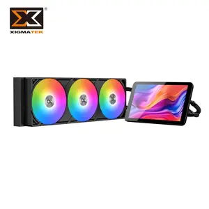 New Arrival Connect Pro 360 7-inch Water Cooling Heatsink ARGB Fan Fluid Bearing 2000 RPM 29.8dBA Quiet Screen Display