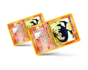 Shining Charizard Pokemon Card Credit Card Skin (Flash Sale Pack 3, 6, 9)