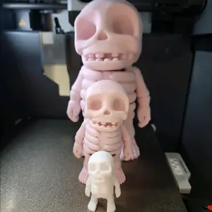 Articulated Spooky Skeletons
