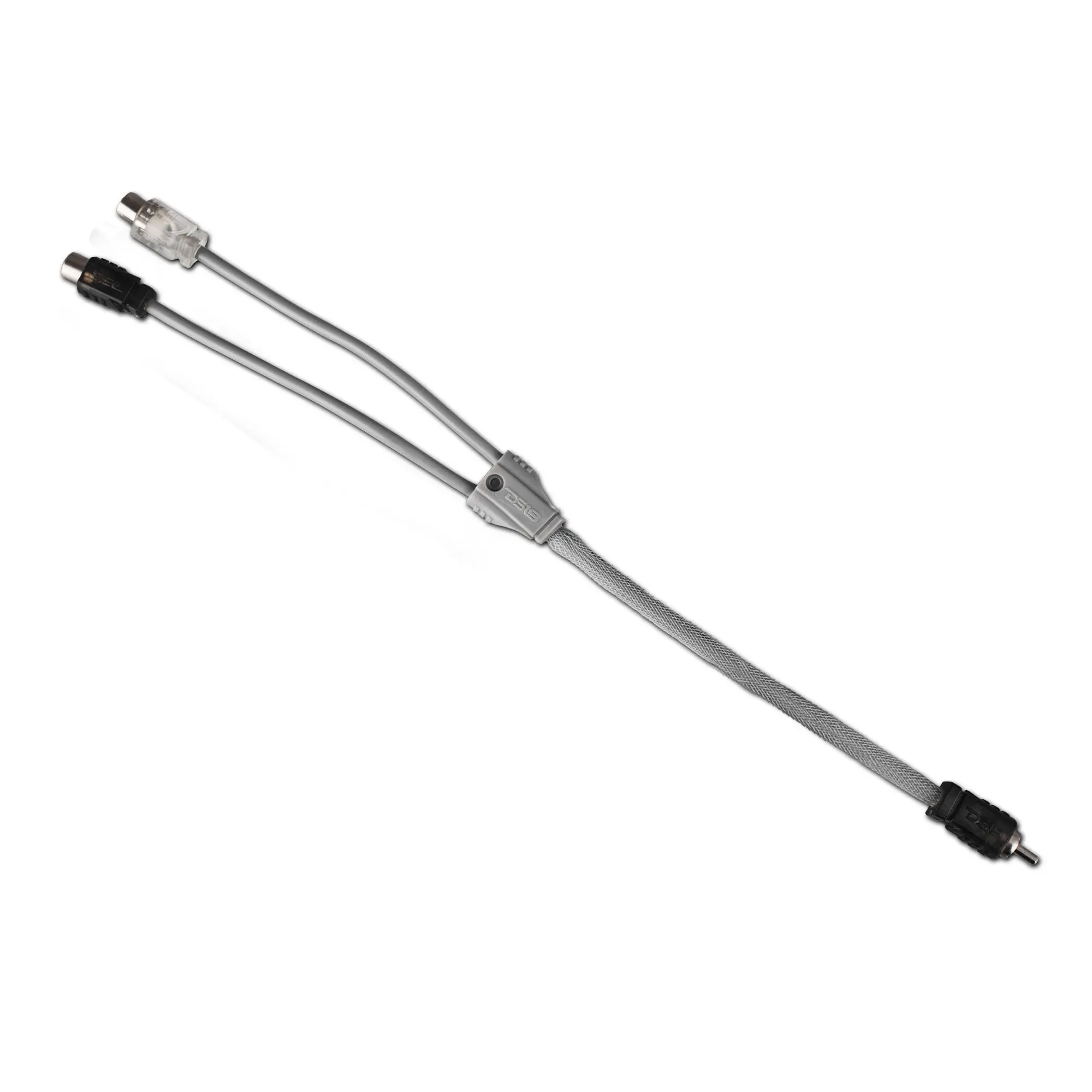 Level 2 RCA Y Connector, 100% OFC, 1 Male-2 Female Audio Signal Accessory for Car Audio Enthusiasts, Precision Crafting, Aesthetic Design, Accessories, Ofc Wires