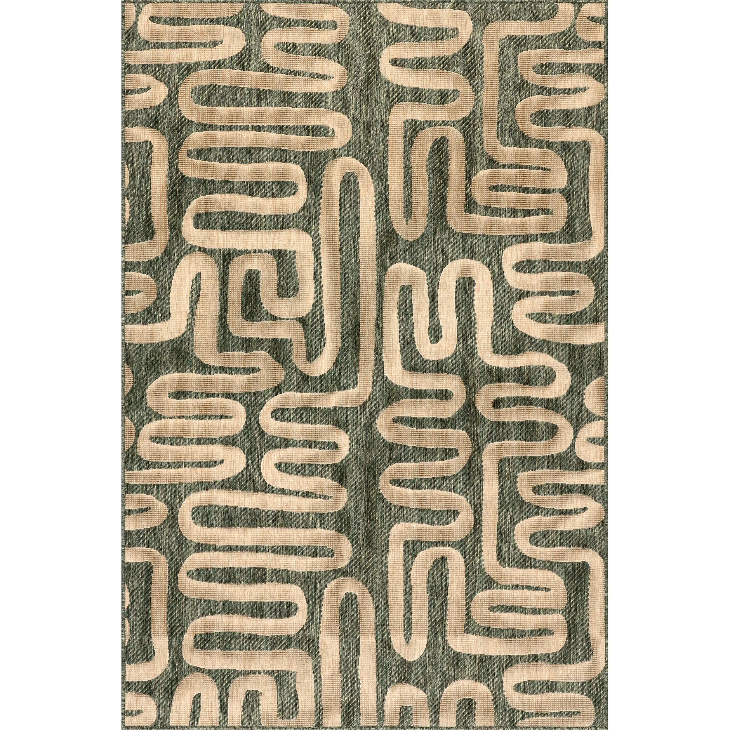Bambi Abstract Indoor / Outdoor Area Rug