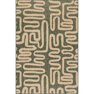 Bambi Abstract Indoor / Outdoor Area Rug