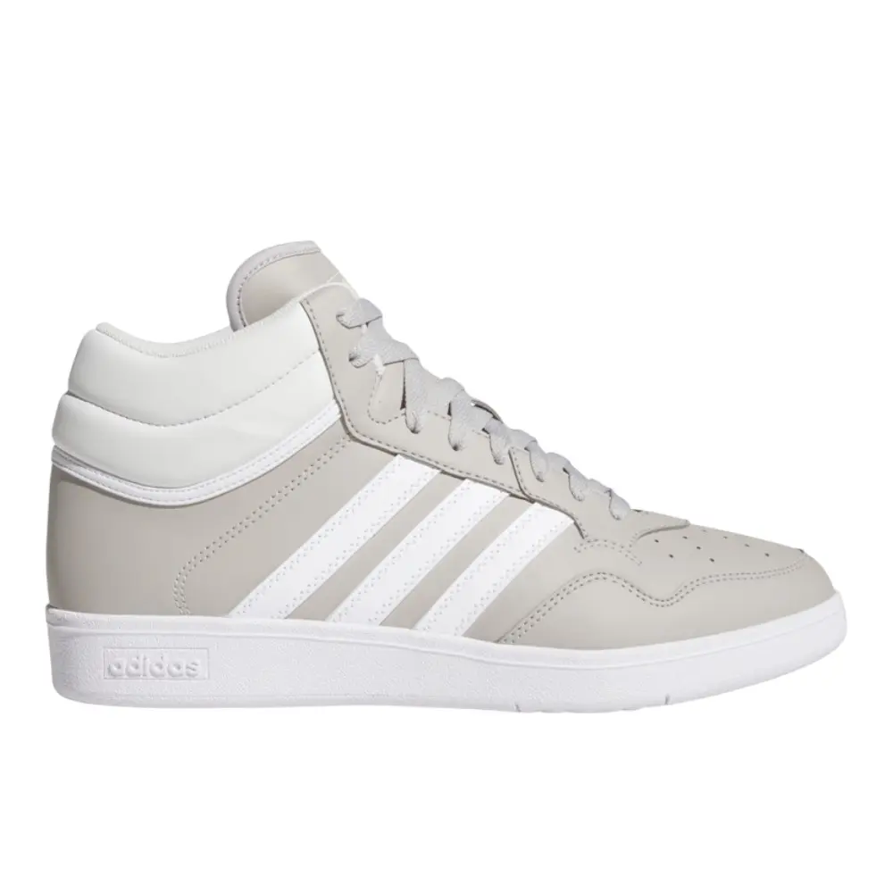 adidas Mens Hoops 4.0 Mid Sneakers Shoes Casual - Grey adidas Mens Hoops 4.0 Mid Sneakers Shoes Casual - Grey