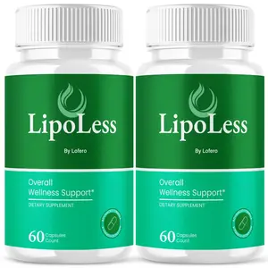 (2 Pack) Lipoless Pills Lipo Less for support overall supplement (120 Caps)