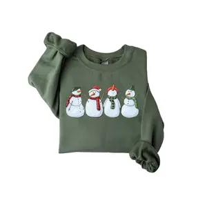 Snowman Sweatshirt, Christmas Sweatshirt, Snowman Tee, Snowman T-Shirt, Christmas Crewneck, Christmas Sweater, Shirts for Women